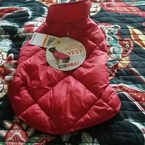 NWT!DOG "PUFFER VEST" SIZE"SMALL
